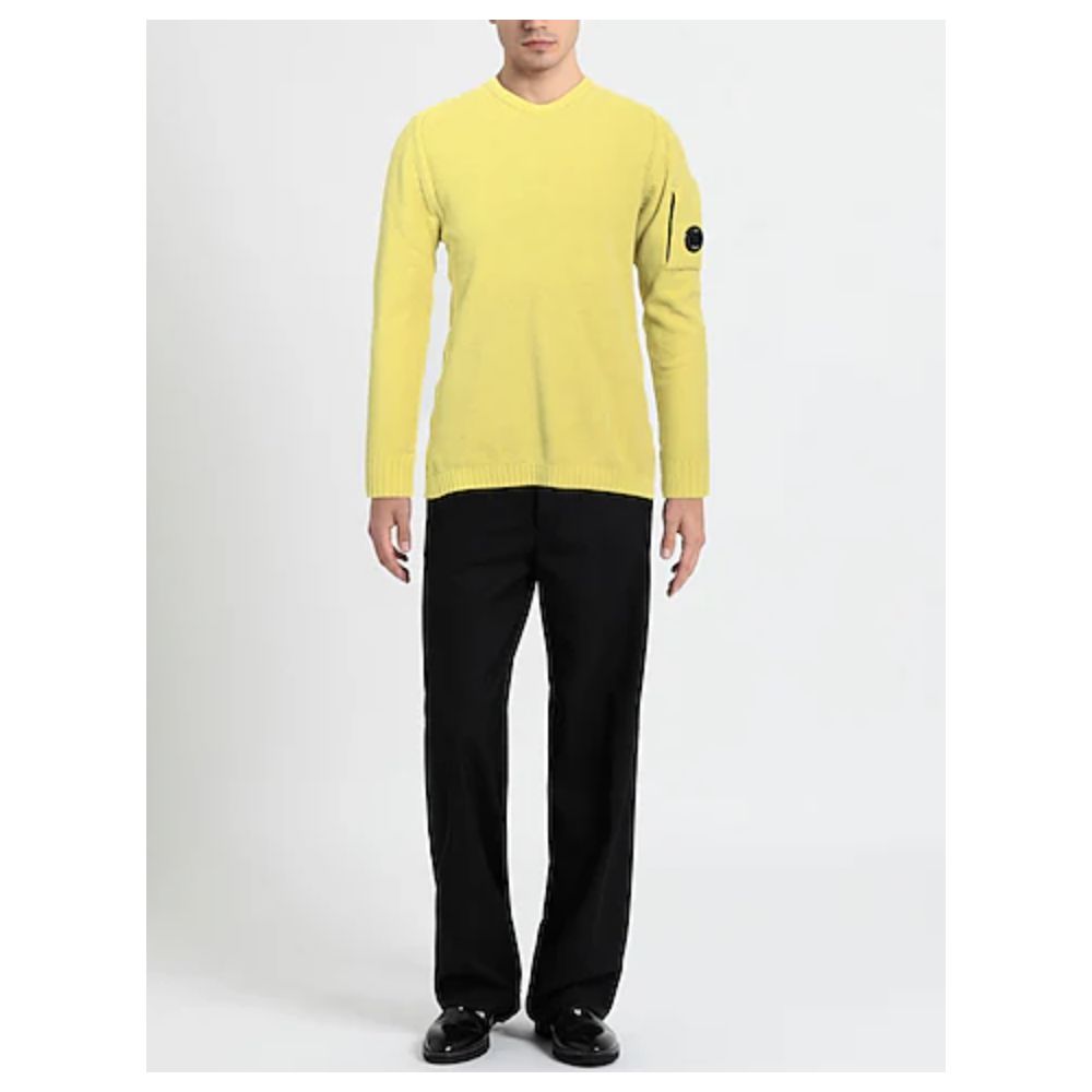 Black Cotton Men Sweater