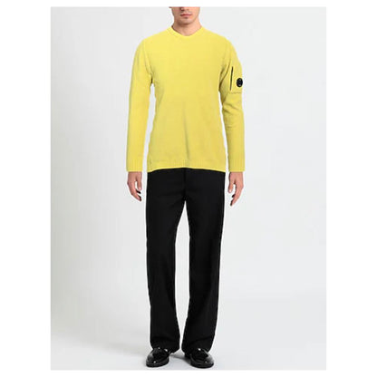 Black Cotton Men Sweater