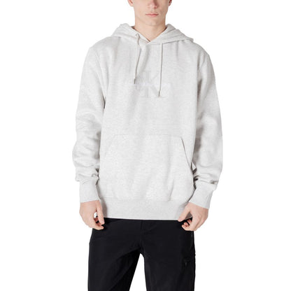Gray Cotton Hoodie
