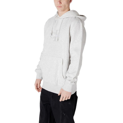 Gray Cotton Hoodie