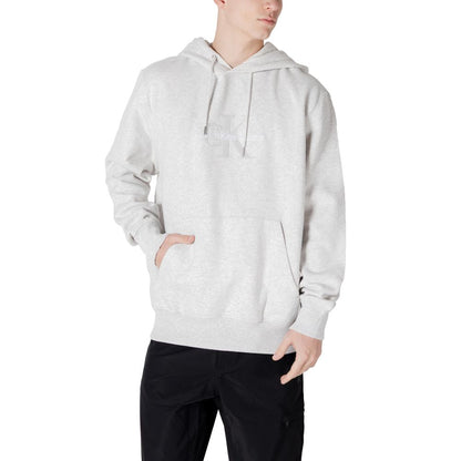 Gray Cotton Hoodie