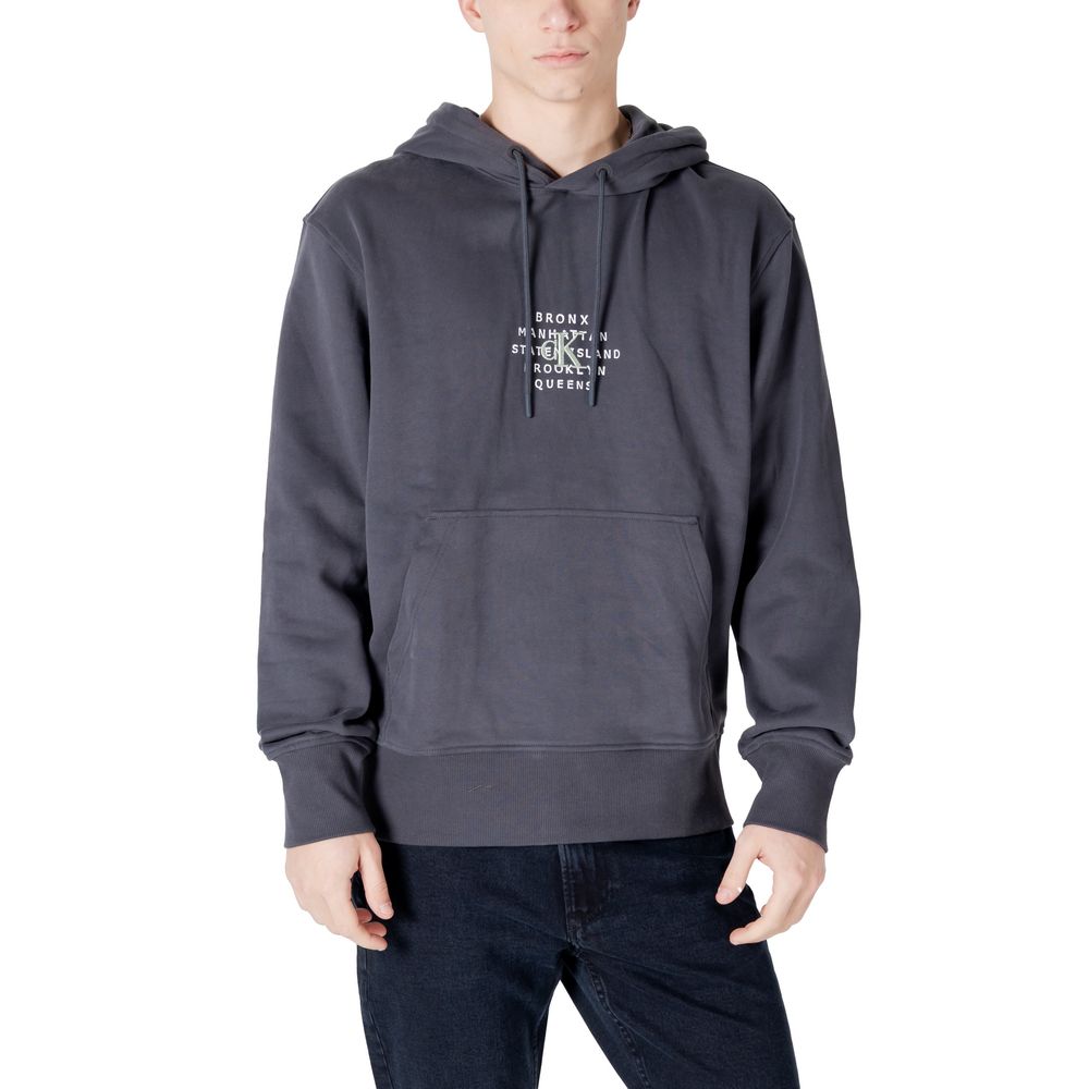 Gray Cotton Hoody