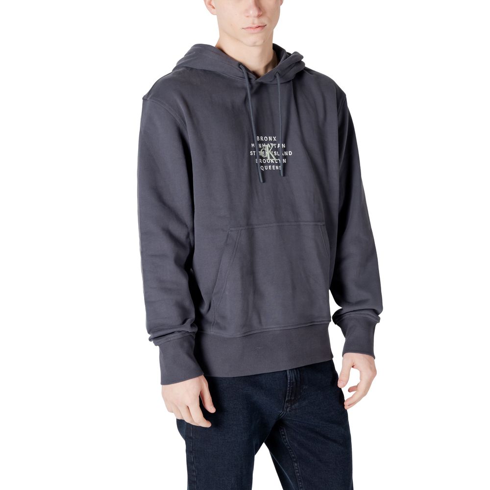 Gray Cotton Hoody