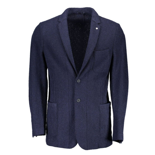 Blue Wool Blazer