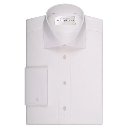 White Cotton Dress Shirt