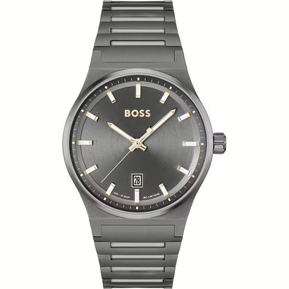 Gray Stainless Steel Watch