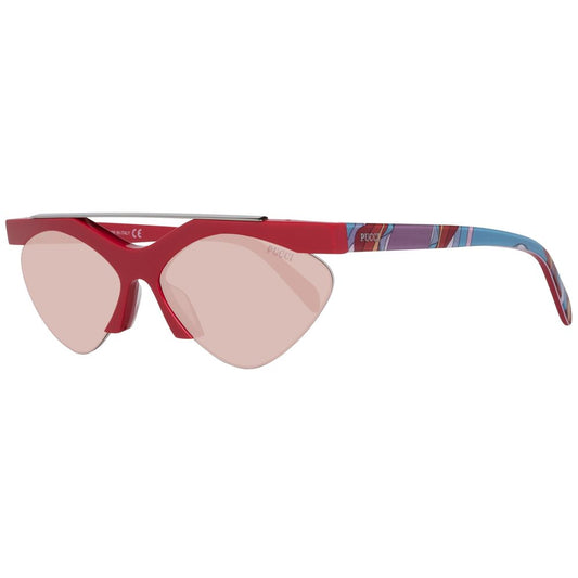 Red Metal Sunglasses