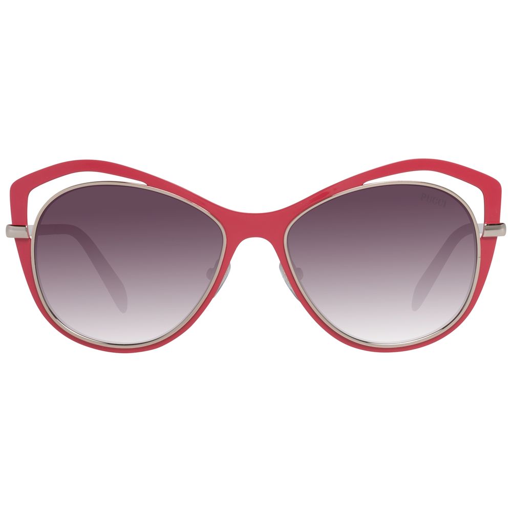Red Metal Sunglasses