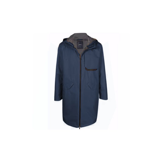 Blue Nylon Men's Jacket