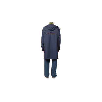 Blue Nylon Men's Jacket