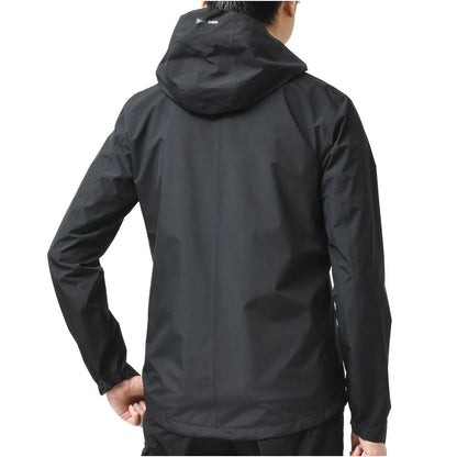 Black Nylon Men Jacket