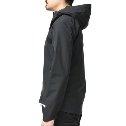Black Nylon Men Jacket