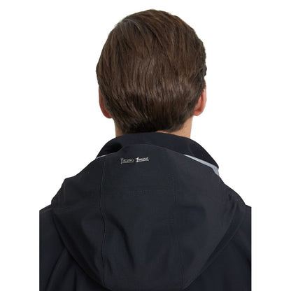 Black Nylon Men Jacket