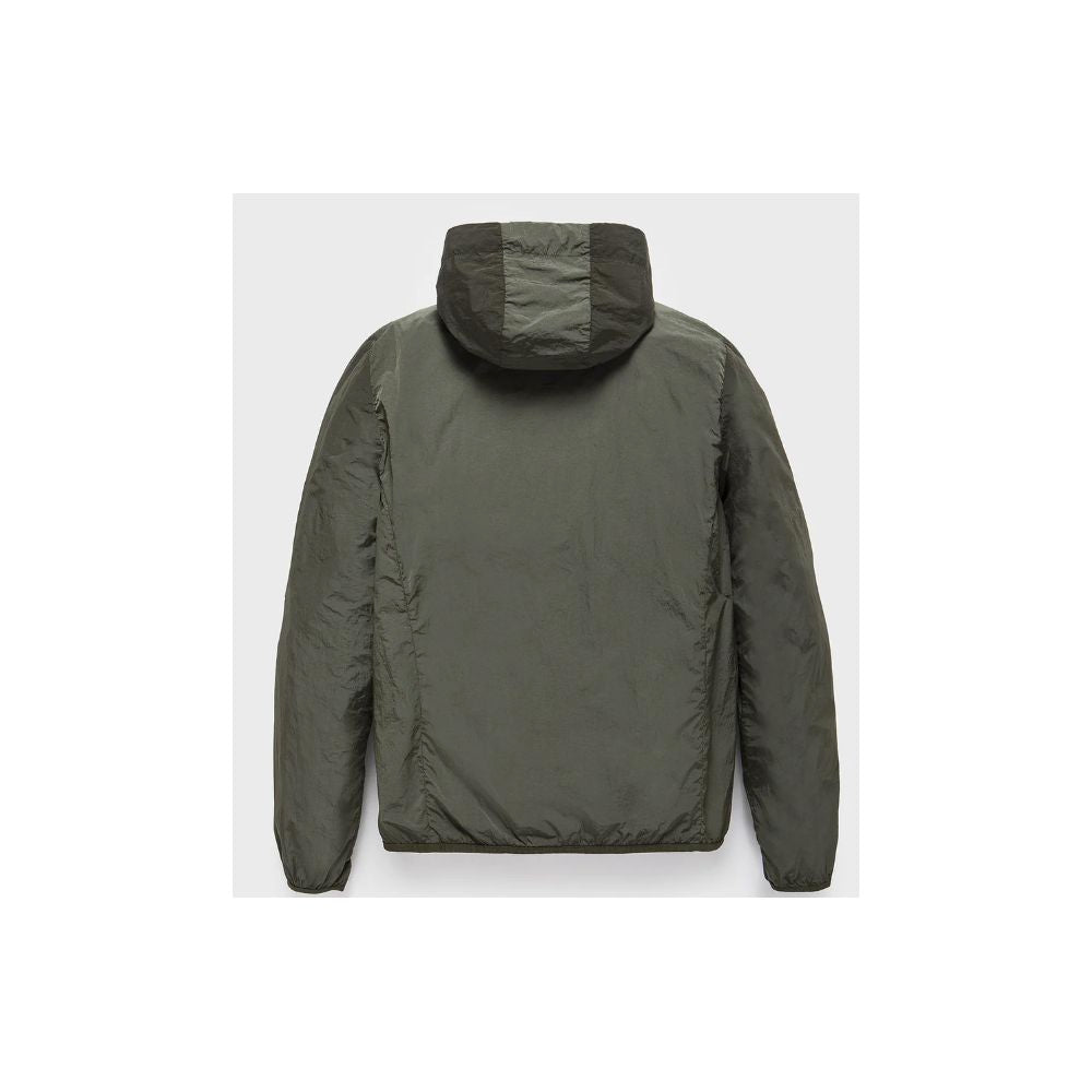 Green Polyamide Men's Summer Jacket