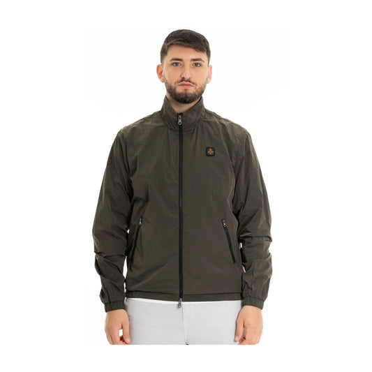 Green Polyamide Men's Jacket