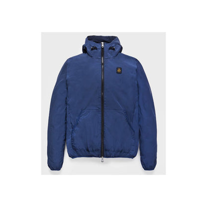 Blue Polyamide Men's Jacket