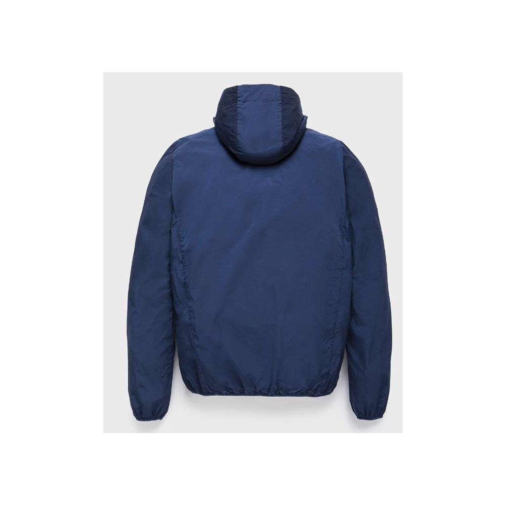 Blue Polyamide Men's Jacket
