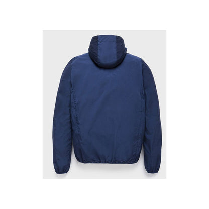 Blue Polyamide Men's Jacket