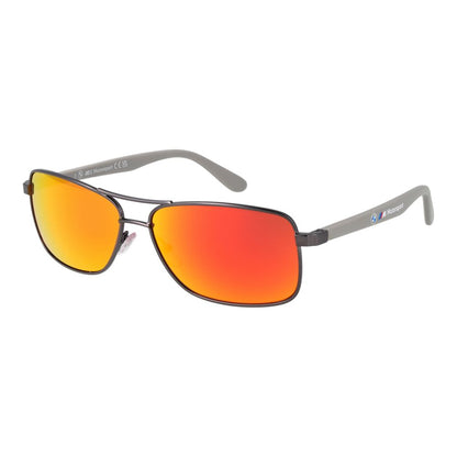 Gray Metal Sunglasses