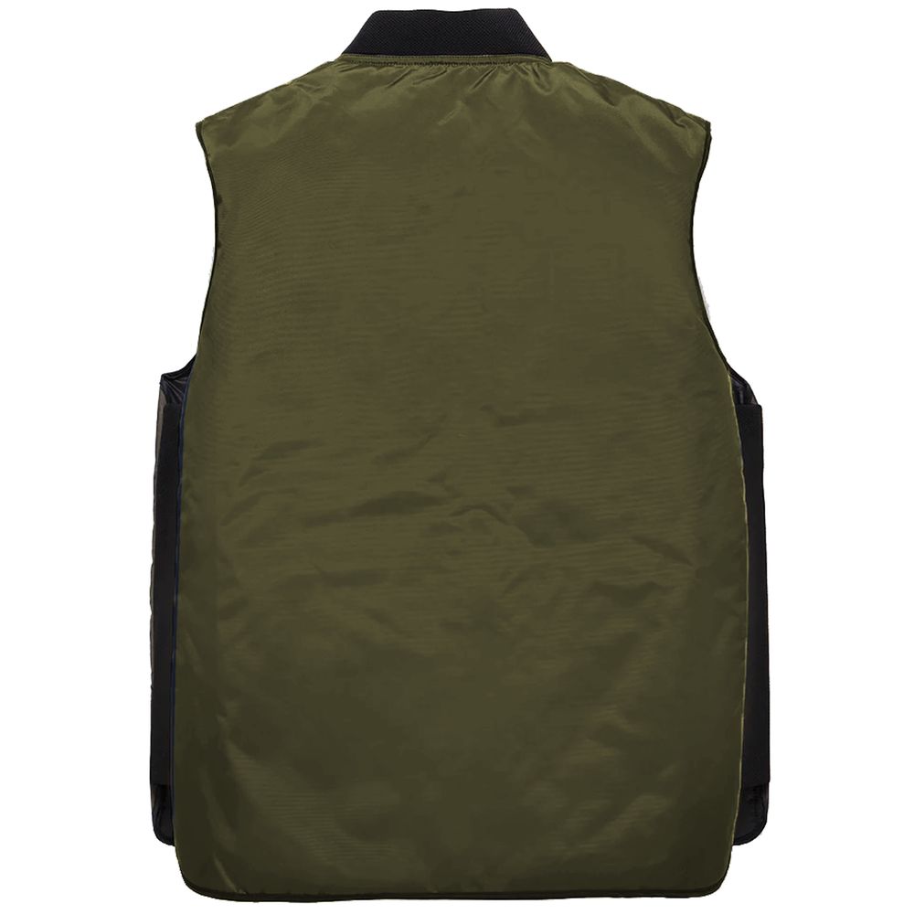 Green Polyamide Men Jacket