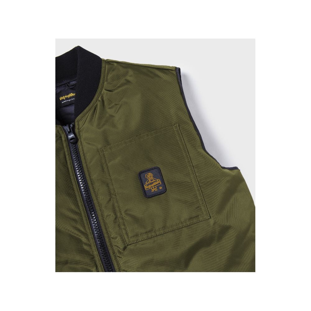 Green Polyamide Men Jacket