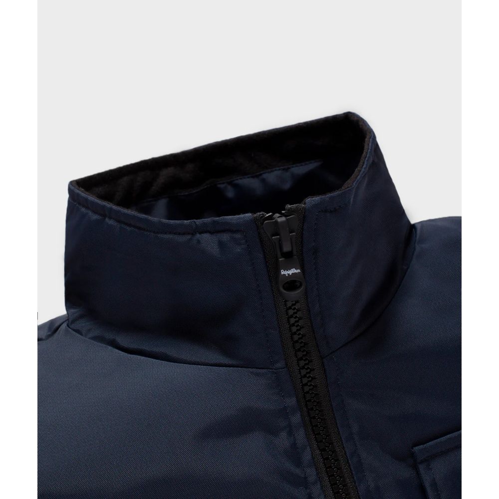 Blue Polyamide Men's Jacket