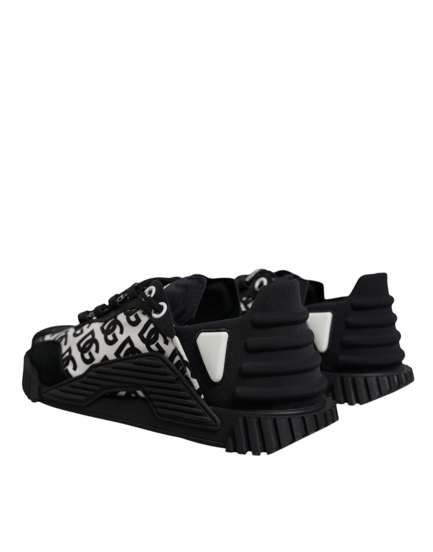 Black Logo Lace Up Low Top NS1 Sneakers Shoes
