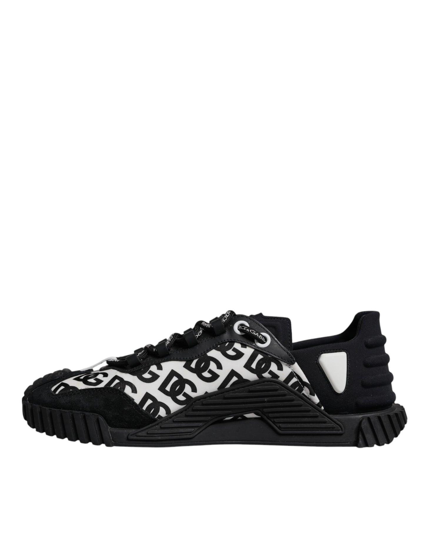 Black Logo Lace Up Low Top NS1 Sneakers Shoes