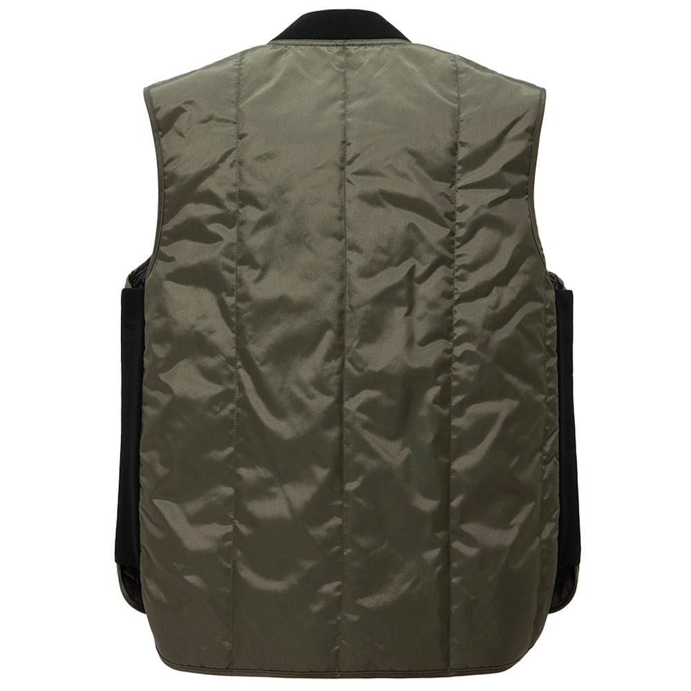 Gray Polyester Vest