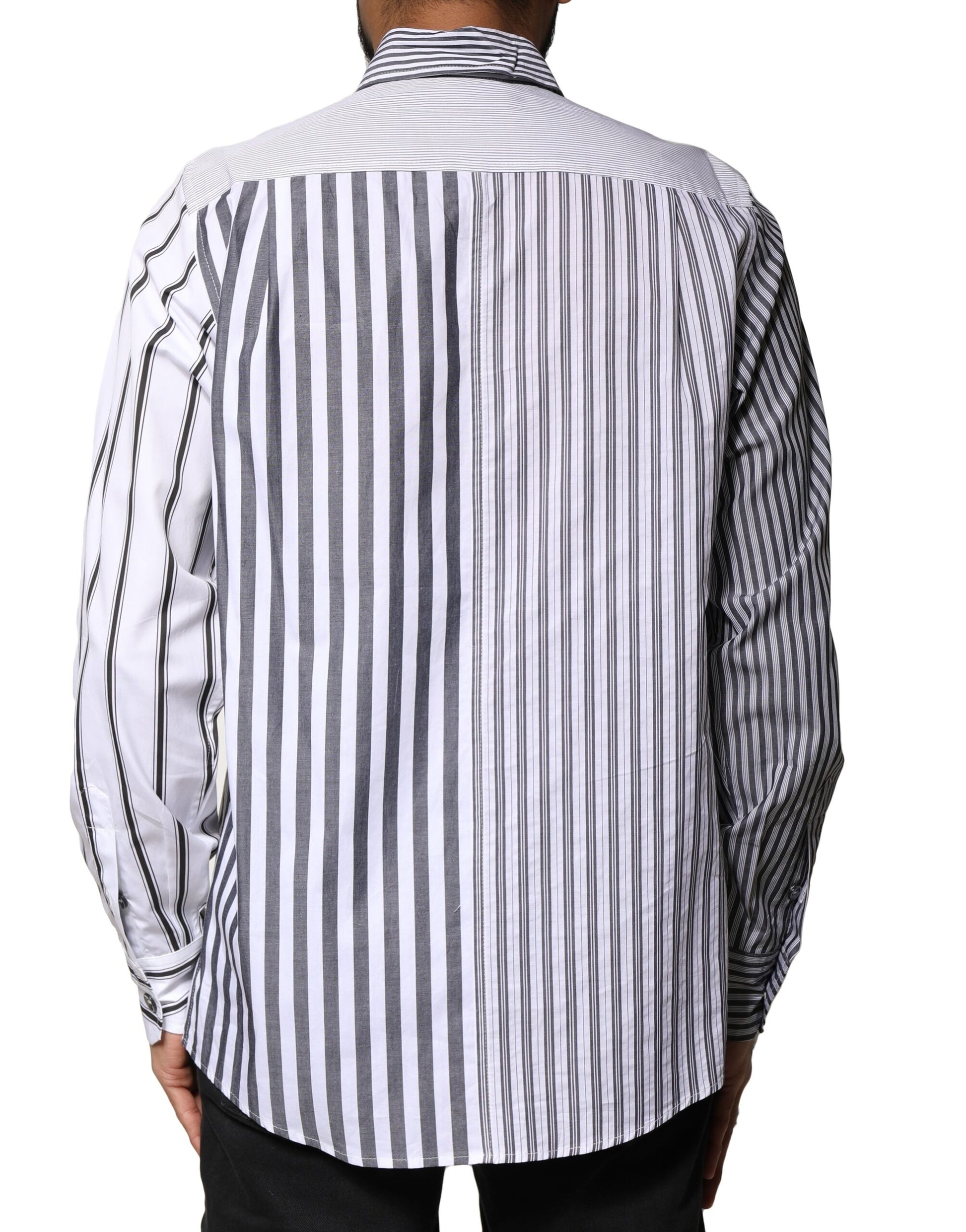 Multicolor Striped Button Down Casual Shirt
