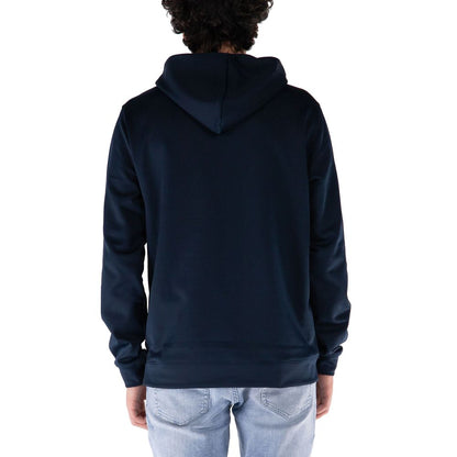 Blue Nylon Men Sweater