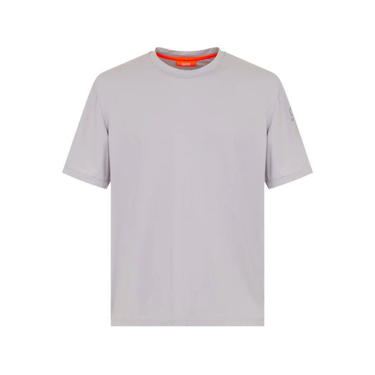 Gray Nylon T-Shirt