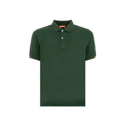 Green Cotton Polo Shirt