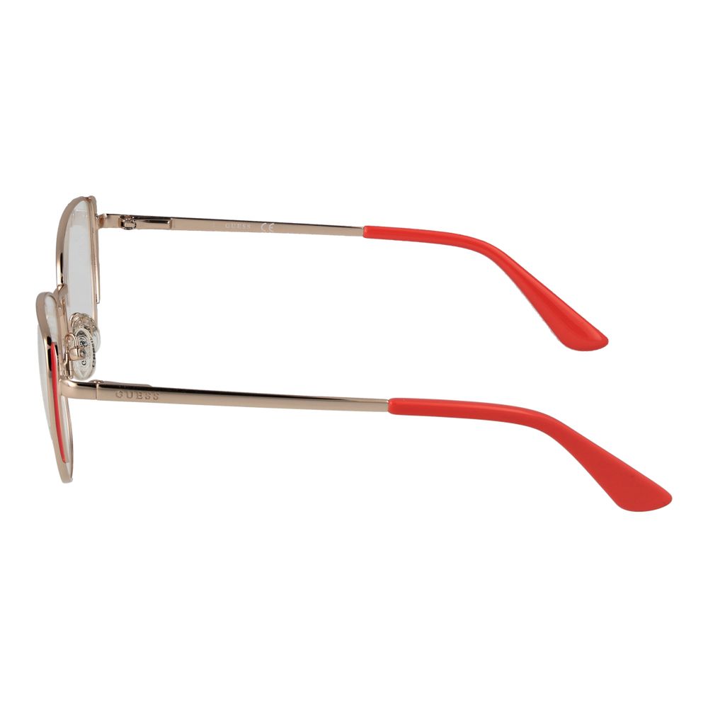 Orange Metal Glasses (Frames)