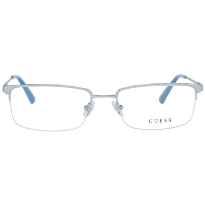 Silver Men Glasses Frame