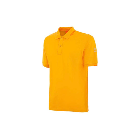 Orange Cotton Polo Shirt