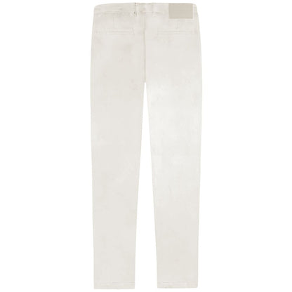 White Cotton Men Jeans