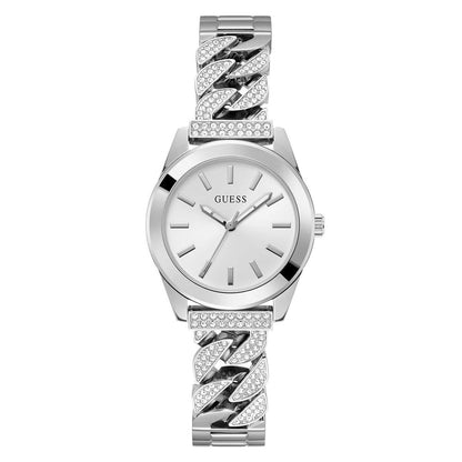 Gray Stainless Steel Dress Watch