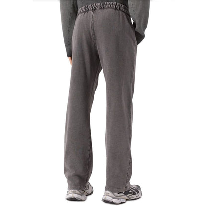 Gray Cotton Men Trouser