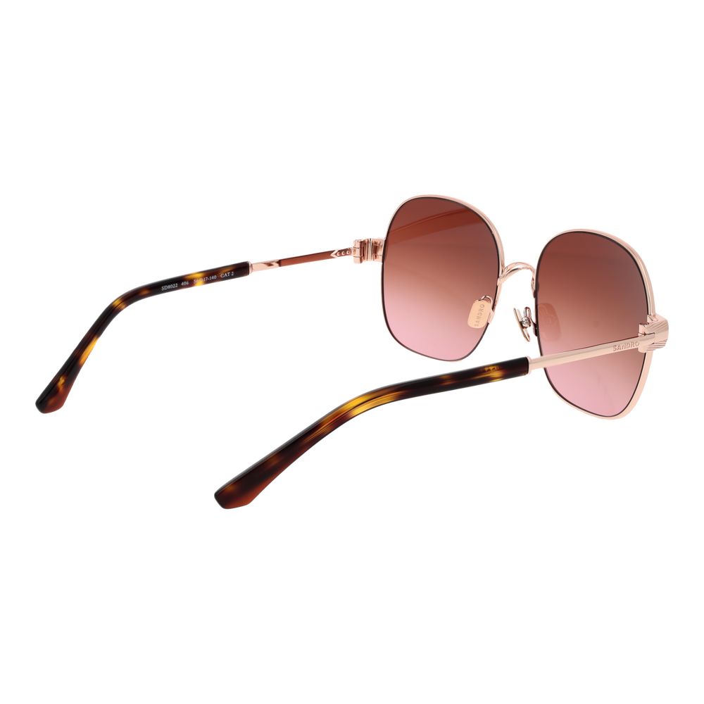 Rose Gold Acetate Sunglasses