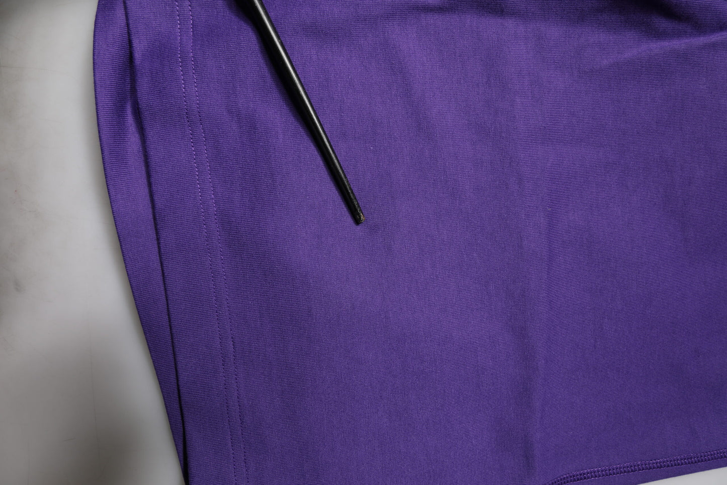 Purple Cotton Men Bermuda Sweatshorts Shorts