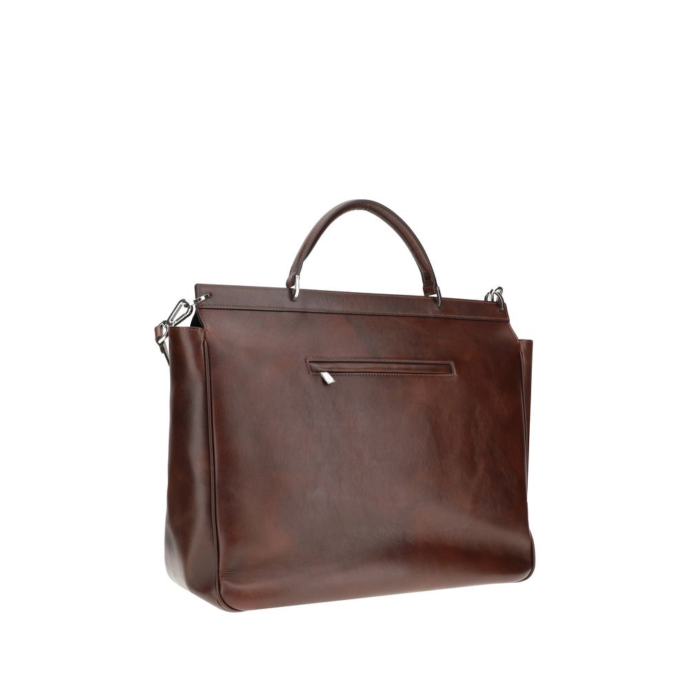 Brown Calf Leather Bos Taurus Luggage And Travel