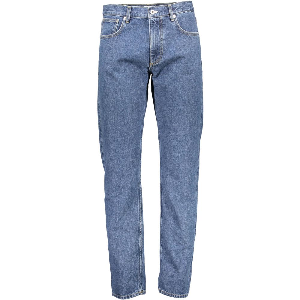 Blue Cotton Men's Jeans