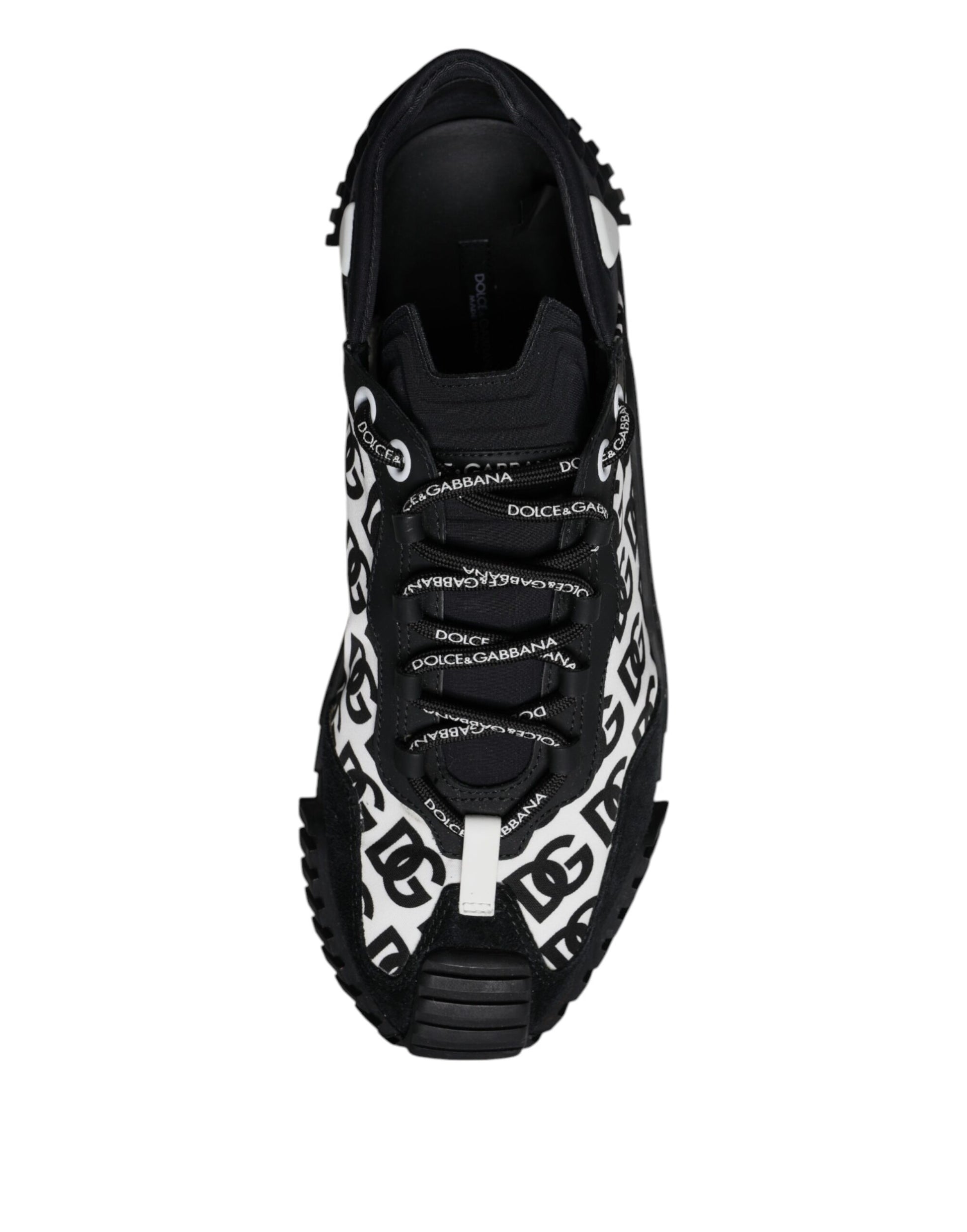 Black Logo Lace Up Low Top NS1 Sneakers Shoes