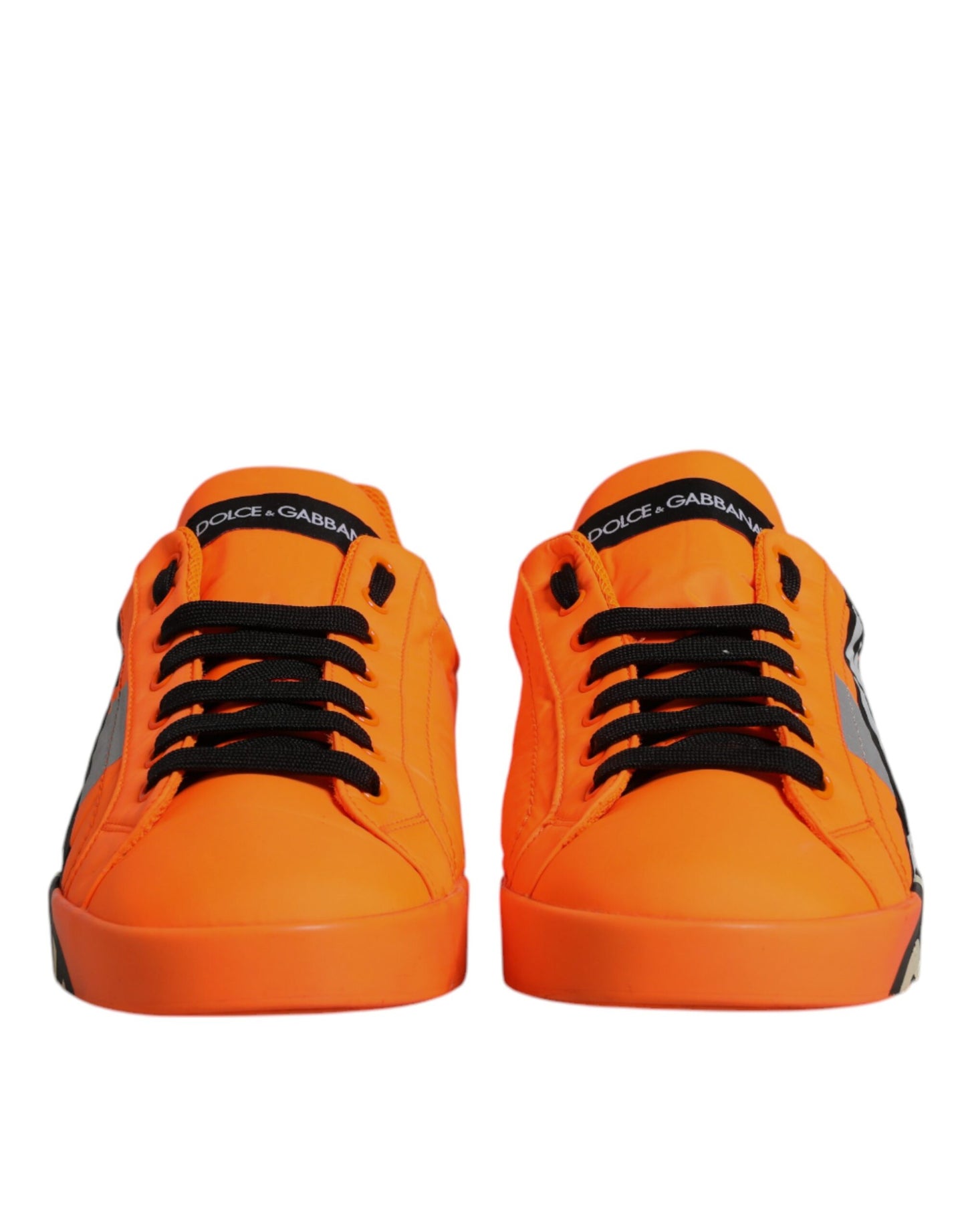 Orange Portofino Logo Tape Men Sneakers Shoes