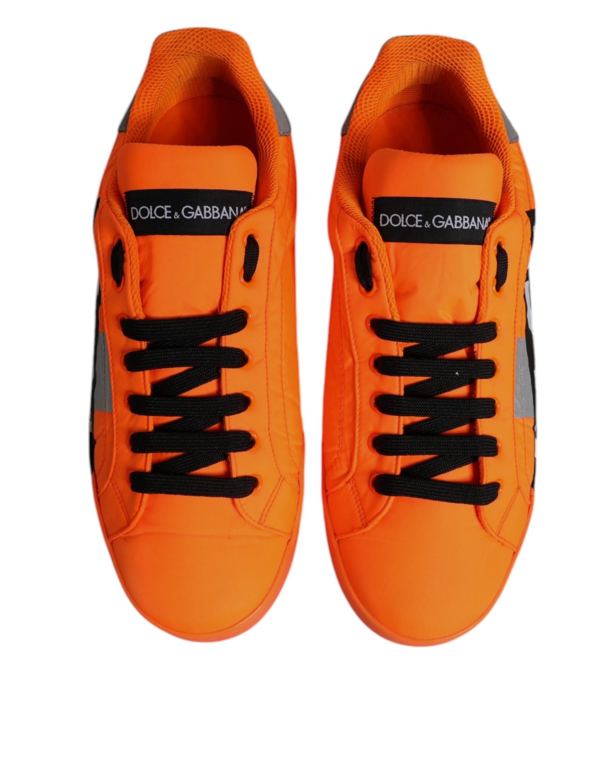 Orange Portofino Logo Tape Men Sneakers Shoes