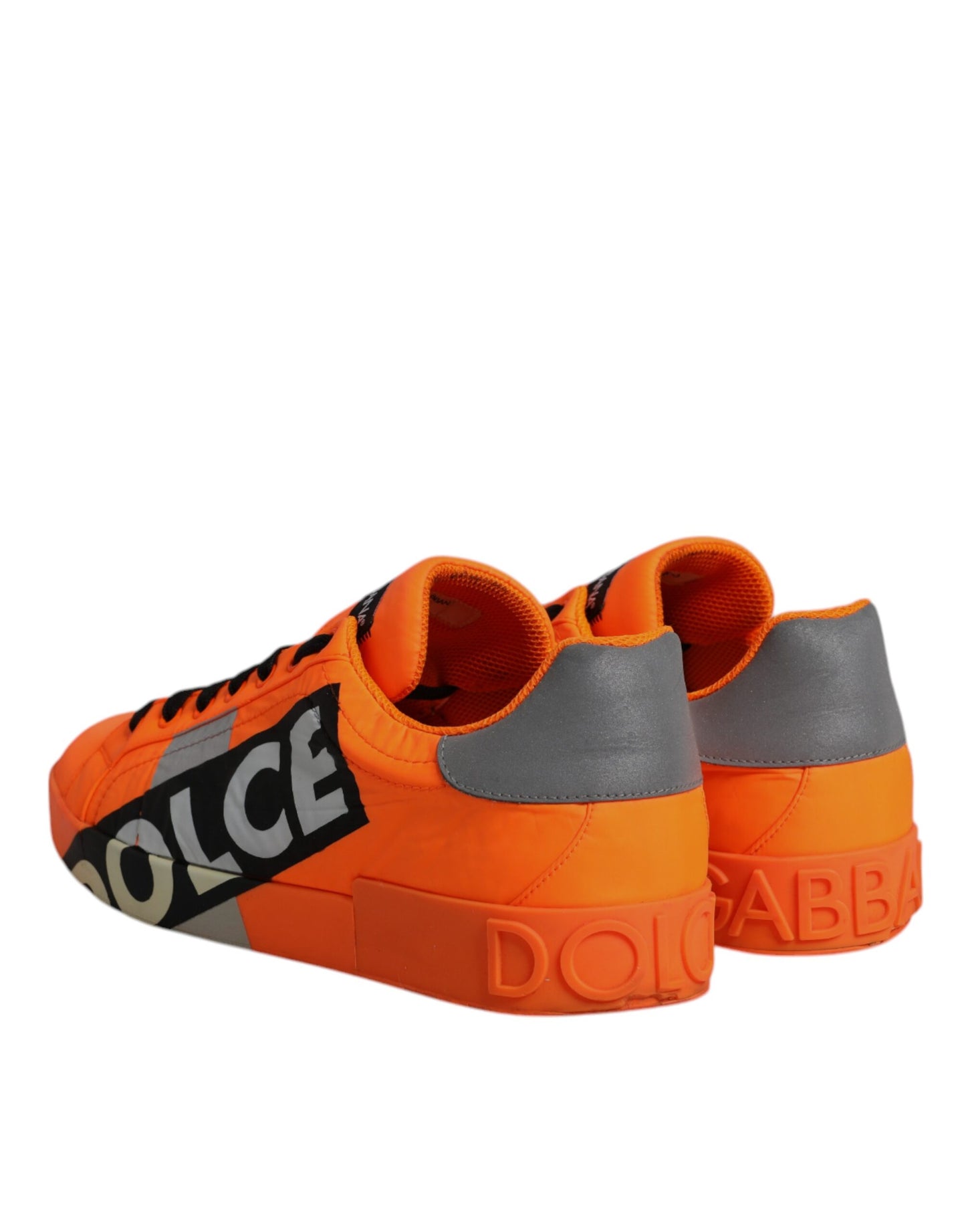 Orange Portofino Logo Tape Men Sneakers Shoes