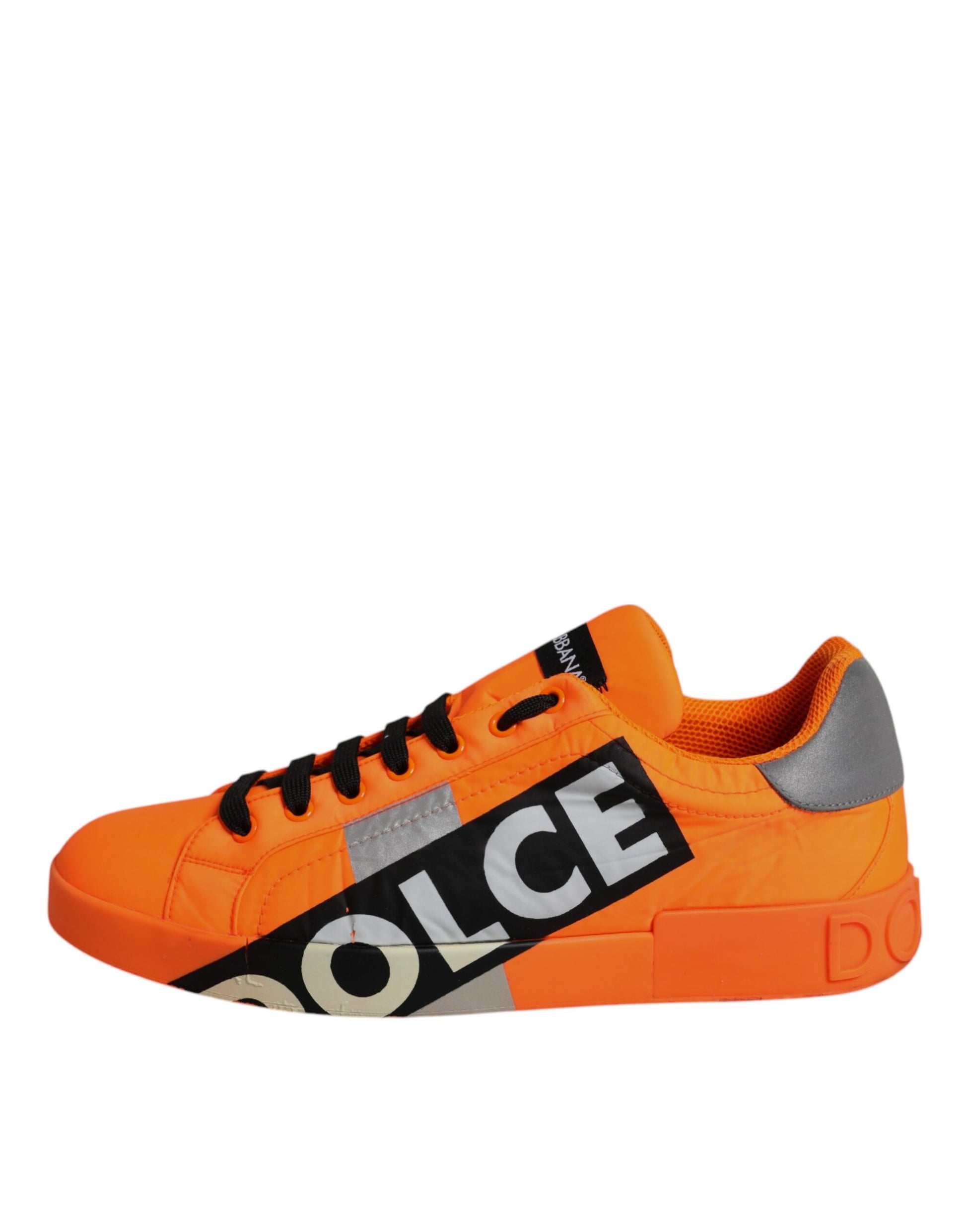Orange Portofino Logo Tape Men Sneakers Shoes