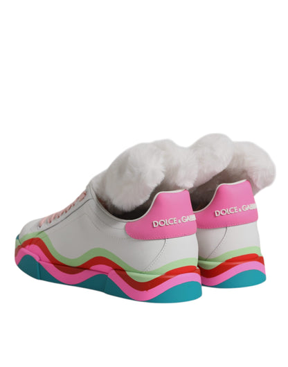Multicolor Low Top Trainers Sneakers Shoes