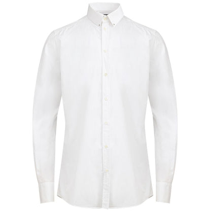 White Cotton Dress Shirt